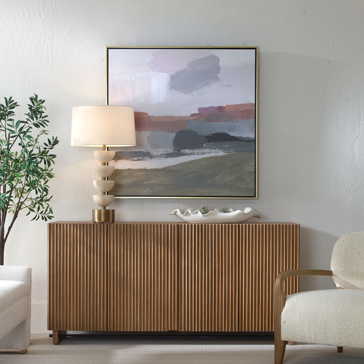 Westward Framed Canvas