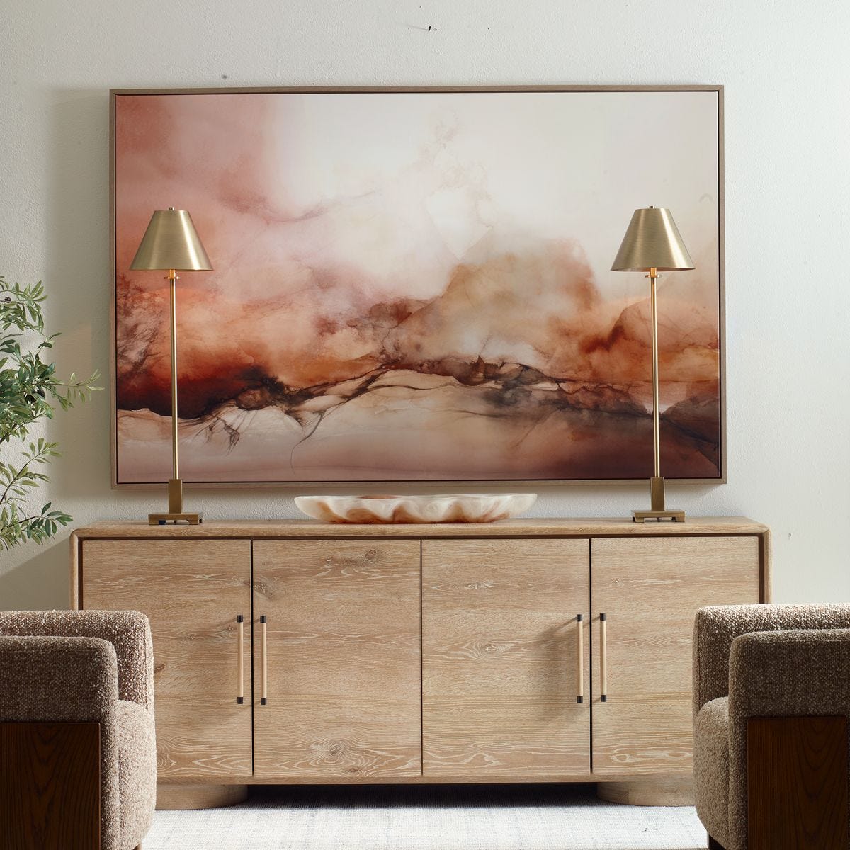 Rise Framed Canvas