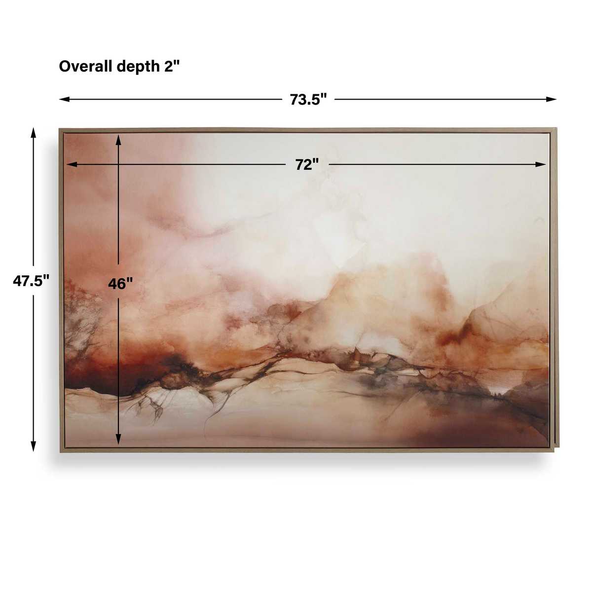 Rise Framed Canvas