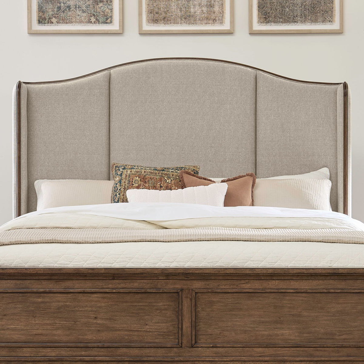 336-BR15HU - King Uph Shelter Headboard - Liberty Furniture