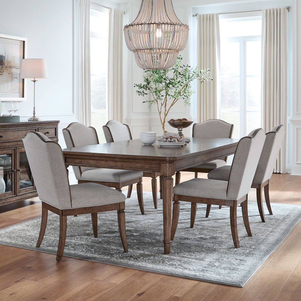336-DR-7RLS - 7 Piece Rectangular Table Set - Liberty Furniture