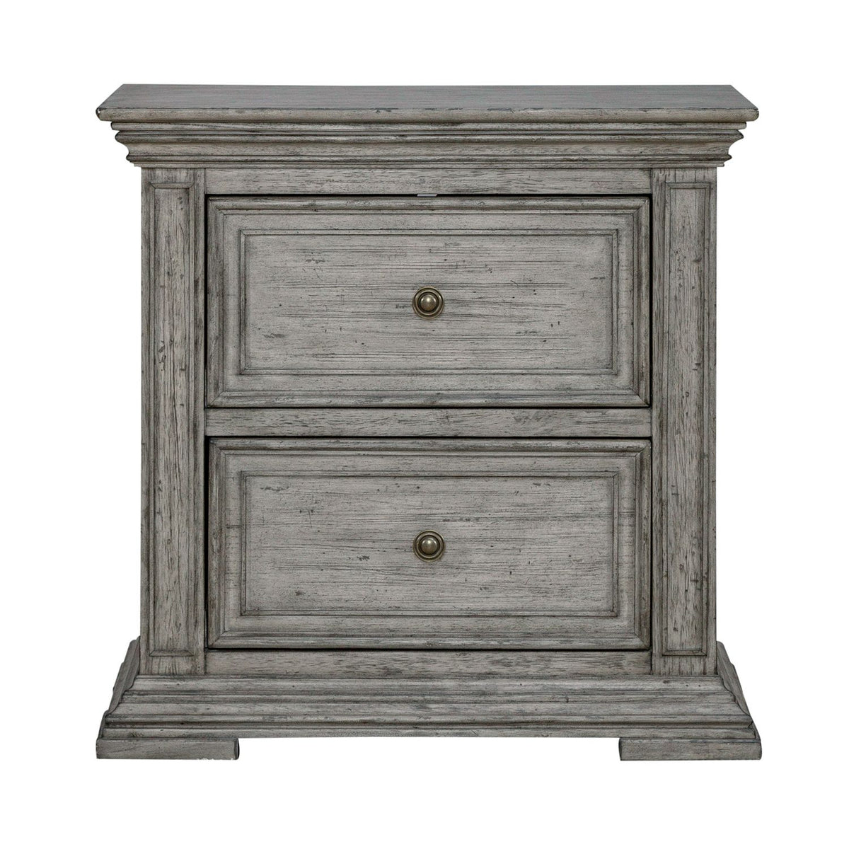 361G-BR61 - 2 Drawer Night Stand w/ Charging Station - Liberty Furniture