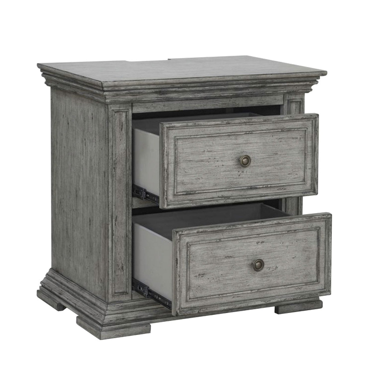 361G-BR61 - 2 Drawer Night Stand w/ Charging Station - Liberty Furniture