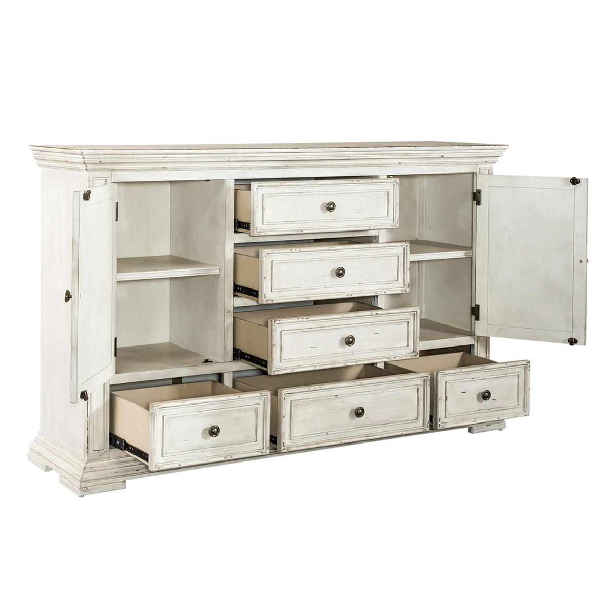 361W-BR31 - 2 Door 6 Drawer Dresser - Liberty Furniture