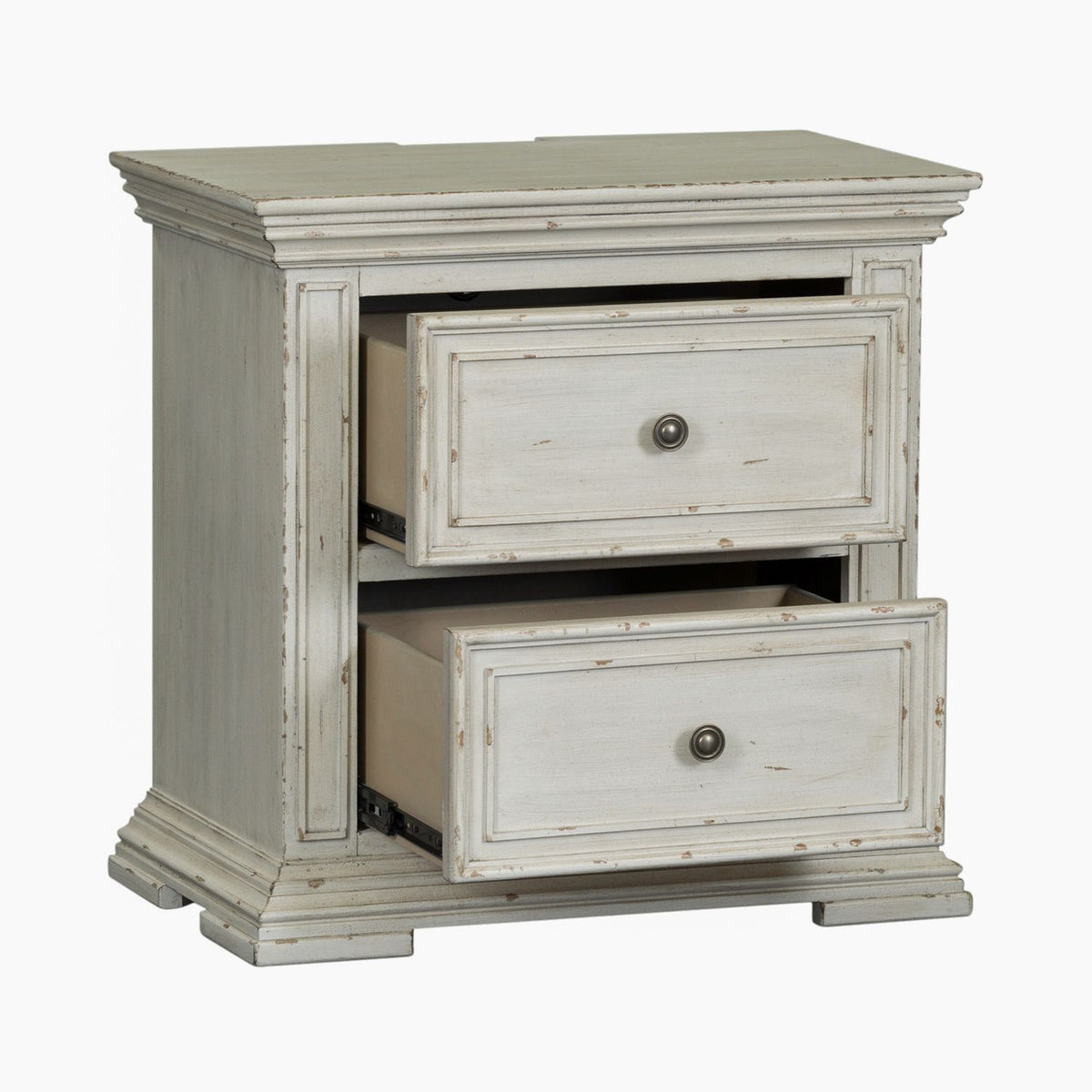 361W-BR61 - 2 Drawer Night Stand w/ Charging Station - Liberty Furniture