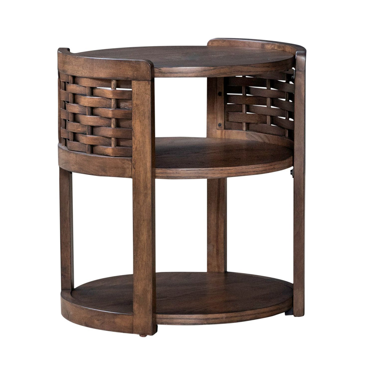 369-OT1021 - Round Chairside Table - Liberty Furniture