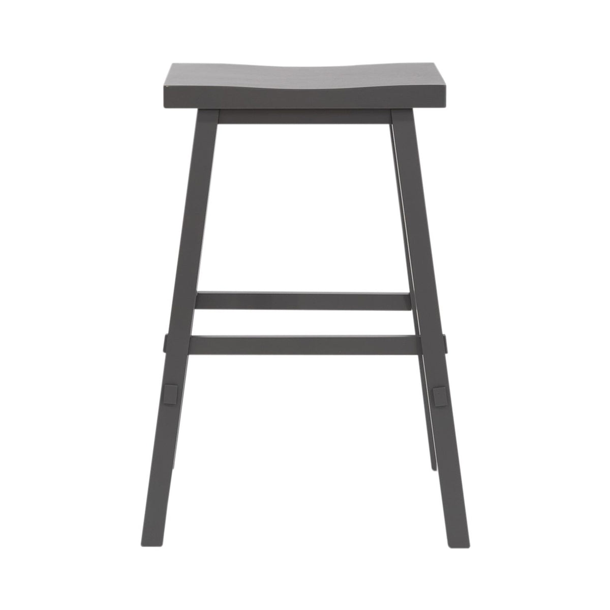 38-B1824-G - 24 Inch Sawhorse Counter Stool- Gray - Liberty Furniture