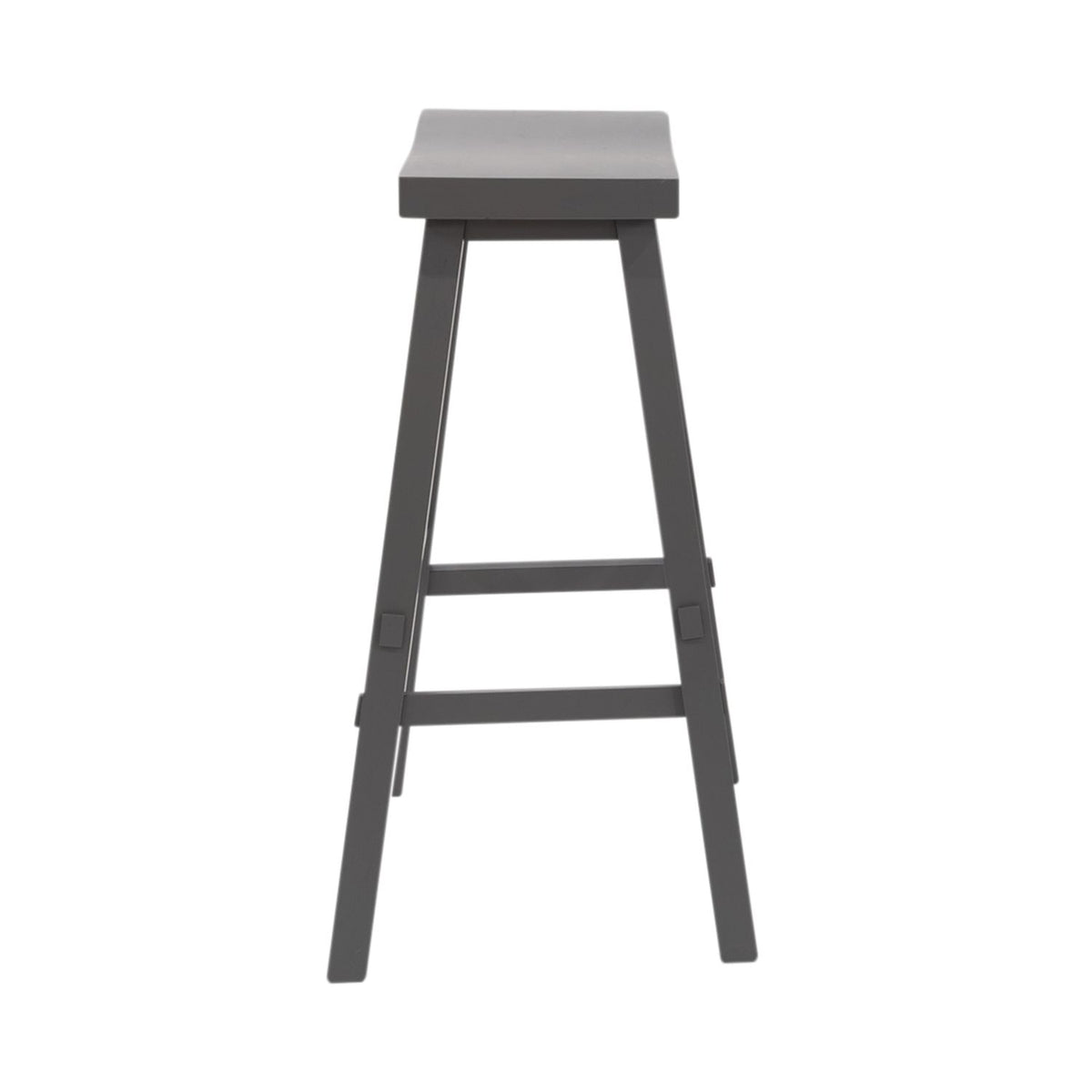 38-B1824-G - 24 Inch Sawhorse Counter Stool- Gray - Liberty Furniture