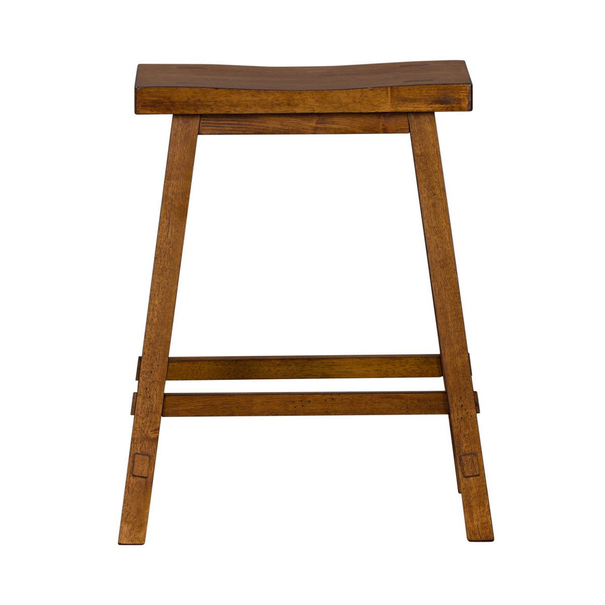 38-B1824 - 24 Inch Sawhorse Counter Stool - Tobacco (RTA) - Liberty Furniture