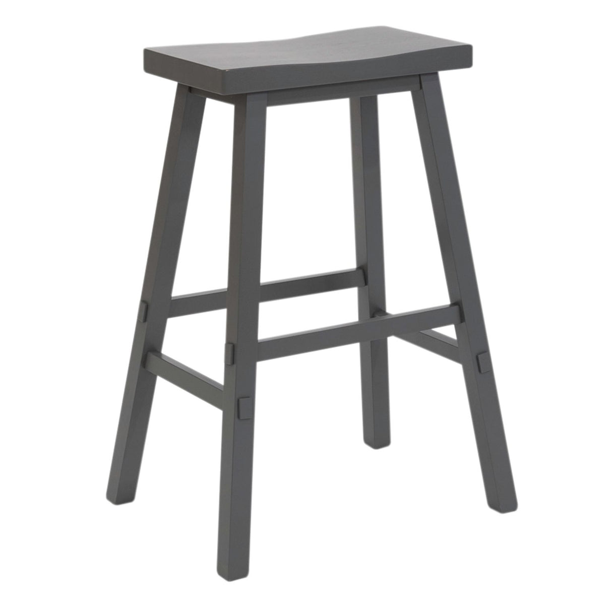 38-B1830-G - 30 Inch Sawhorse Stool- Gray - Liberty Furniture