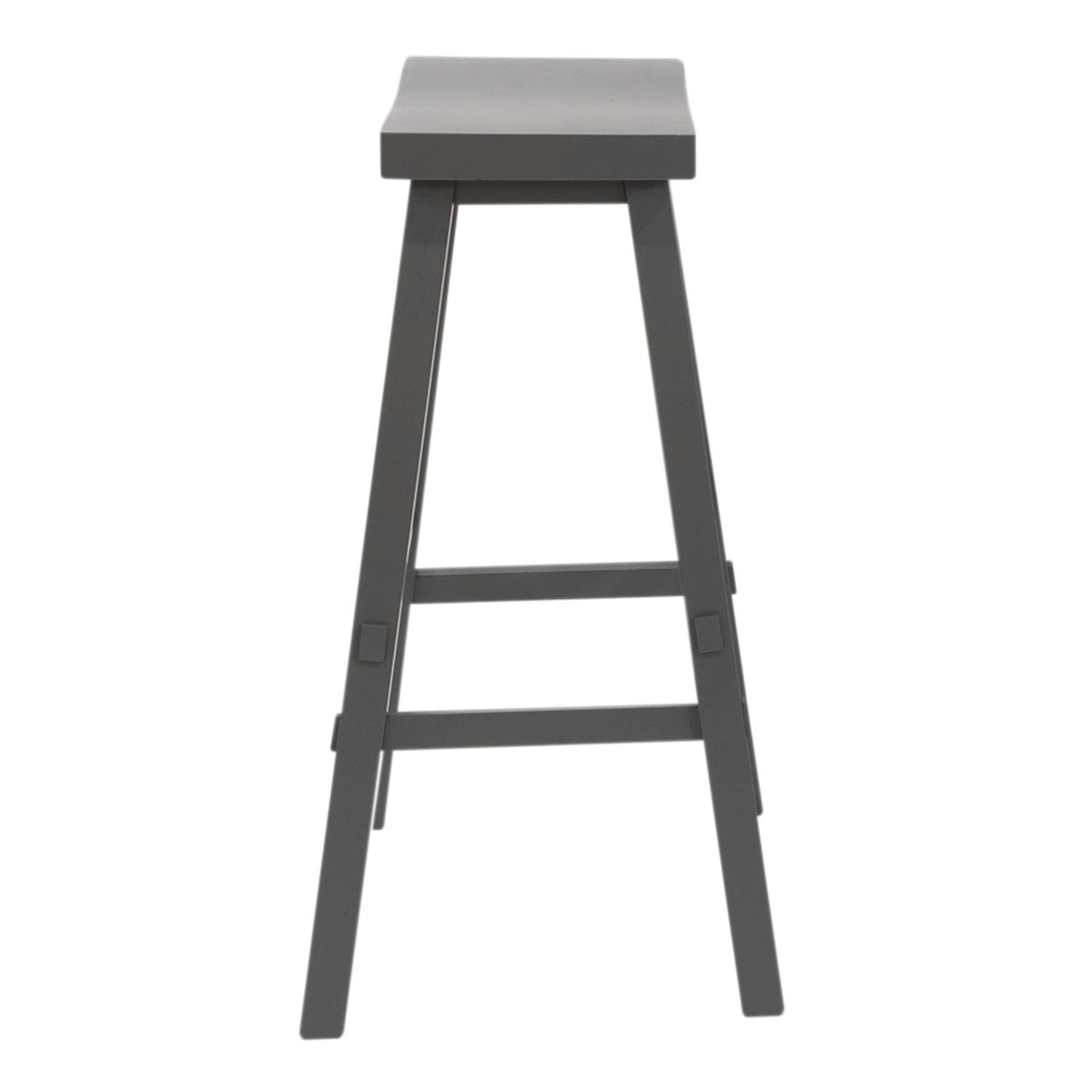 38-B1830-G - 30 Inch Sawhorse Stool- Gray - Liberty Furniture
