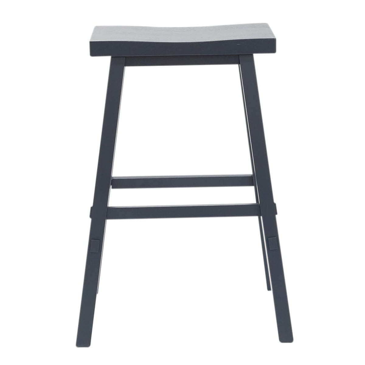 38-B1830-N - 30 Inch Sawhorse Stool- Navy - Liberty Furniture
