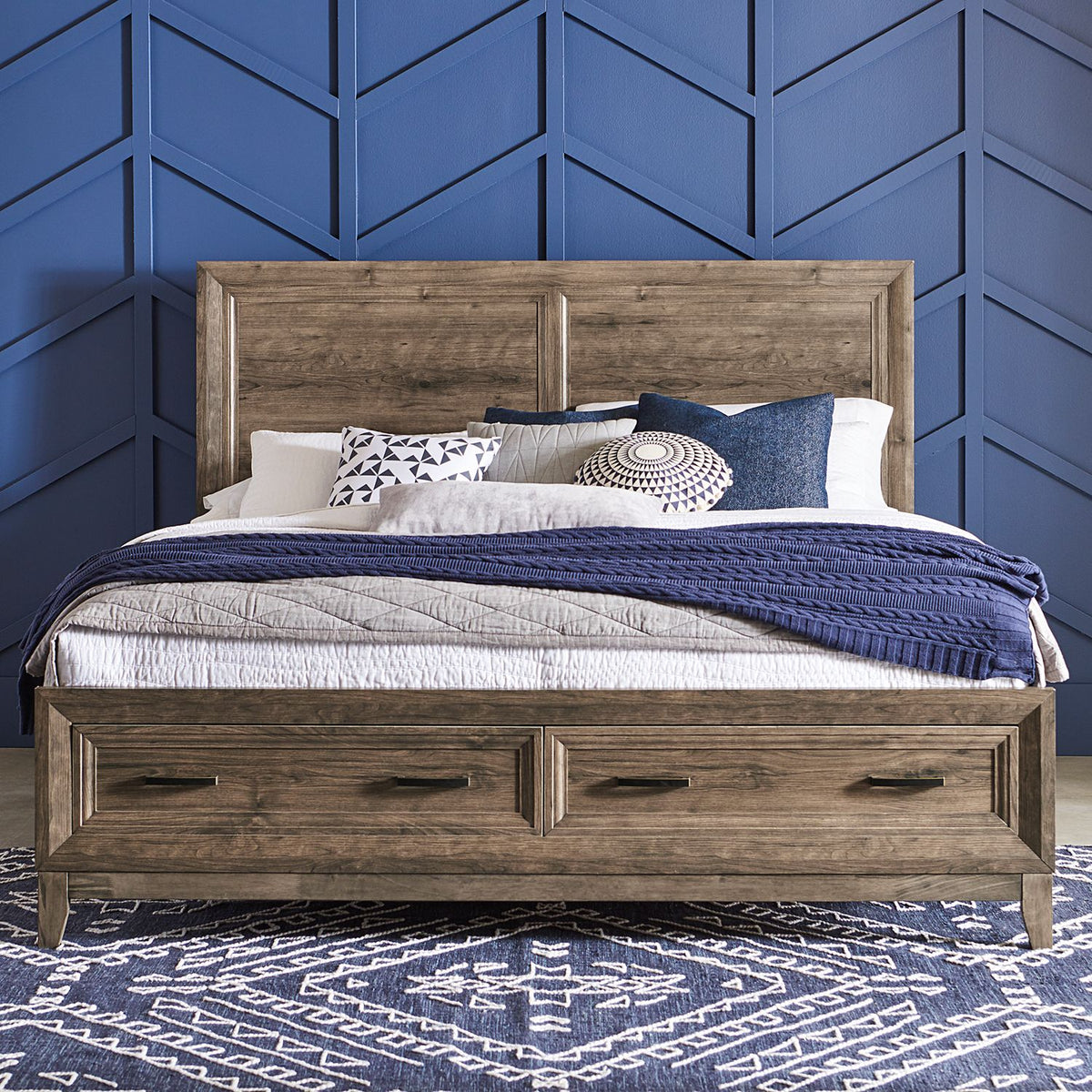 384-BR16FS - King Storage Footboard - Liberty Furniture
