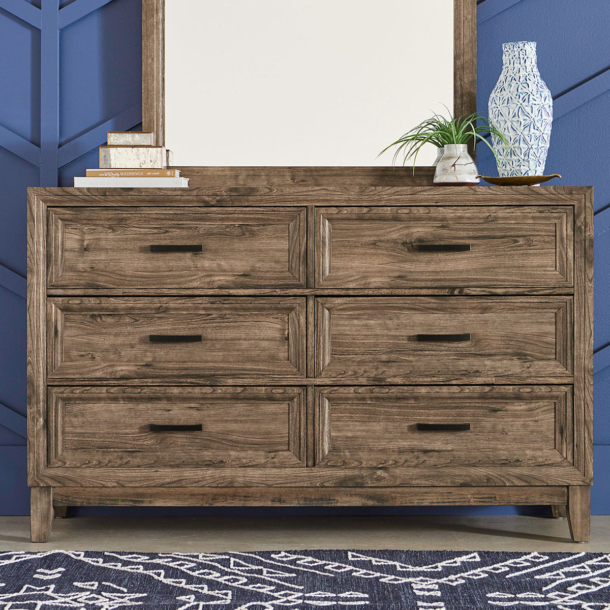 384-BR31 - 6 Drawer Dresser - Liberty Furniture