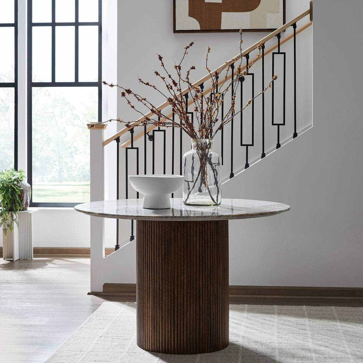 4000-CD-PED - Pedestal Table Set - Liberty Furniture