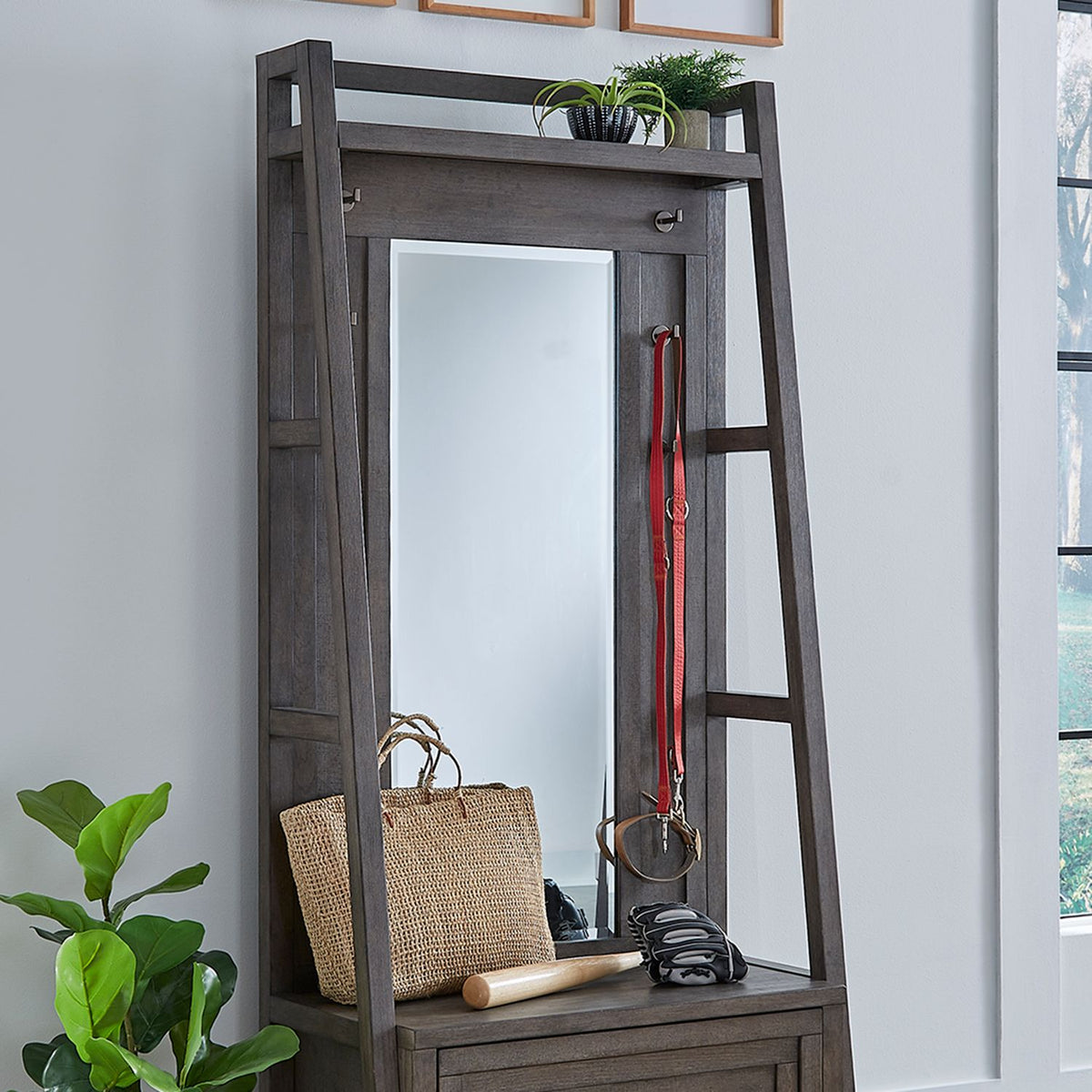 406-OT1018T - Hall Tree Top - Liberty Furniture