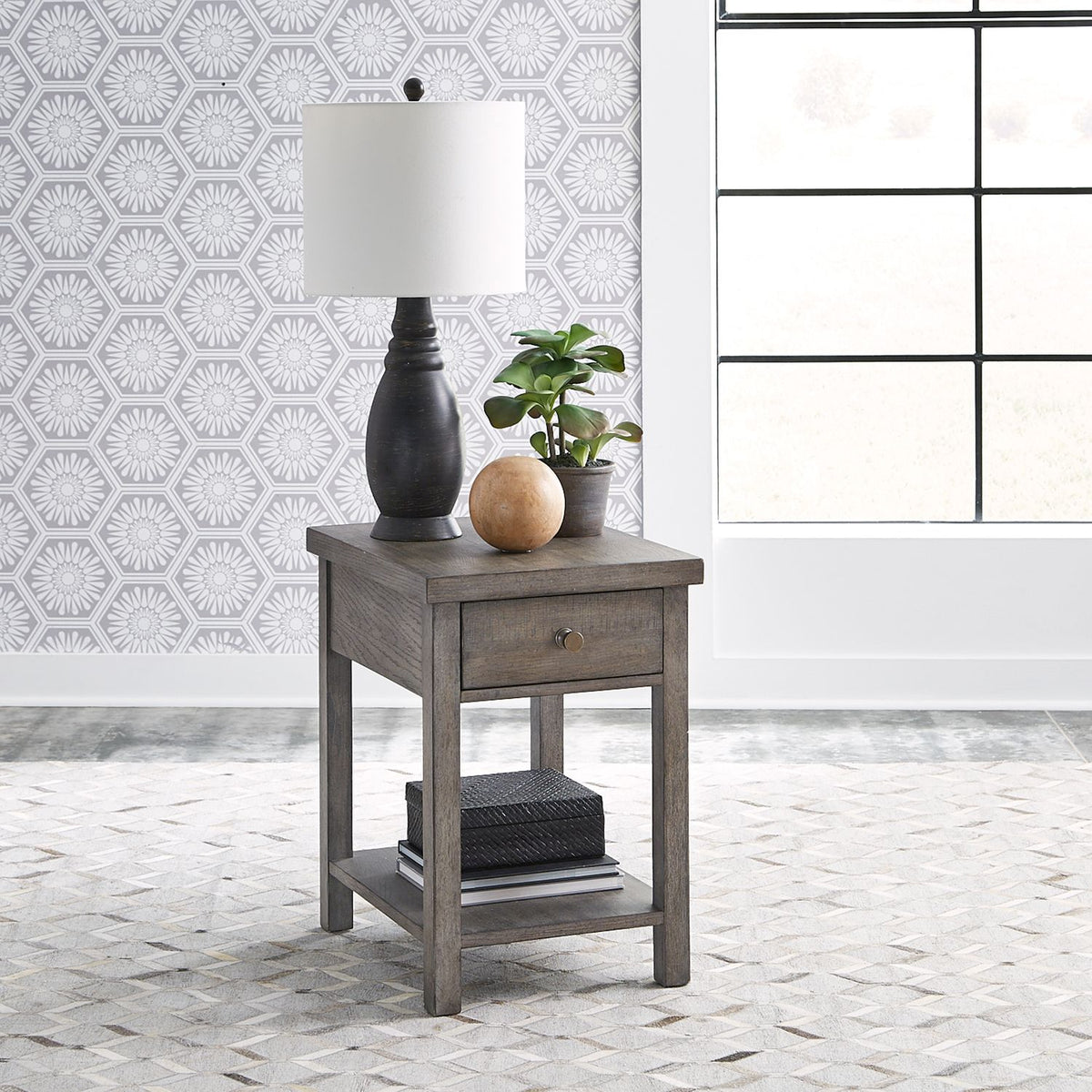 406-OT1023 - Drawer Chair Side Table - Liberty Furniture