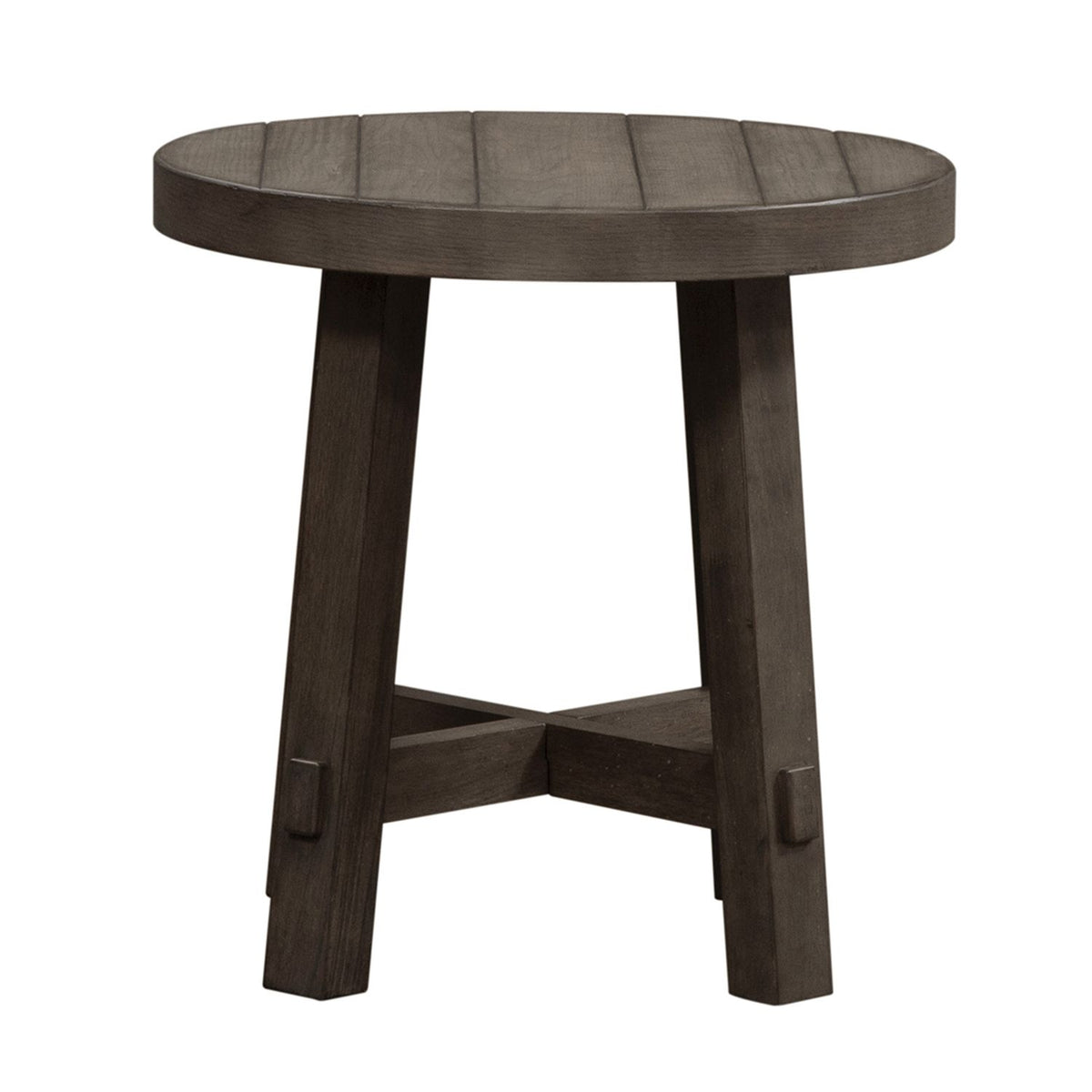 406-OT1024 - Splay Leg Round End Table - Liberty Furniture