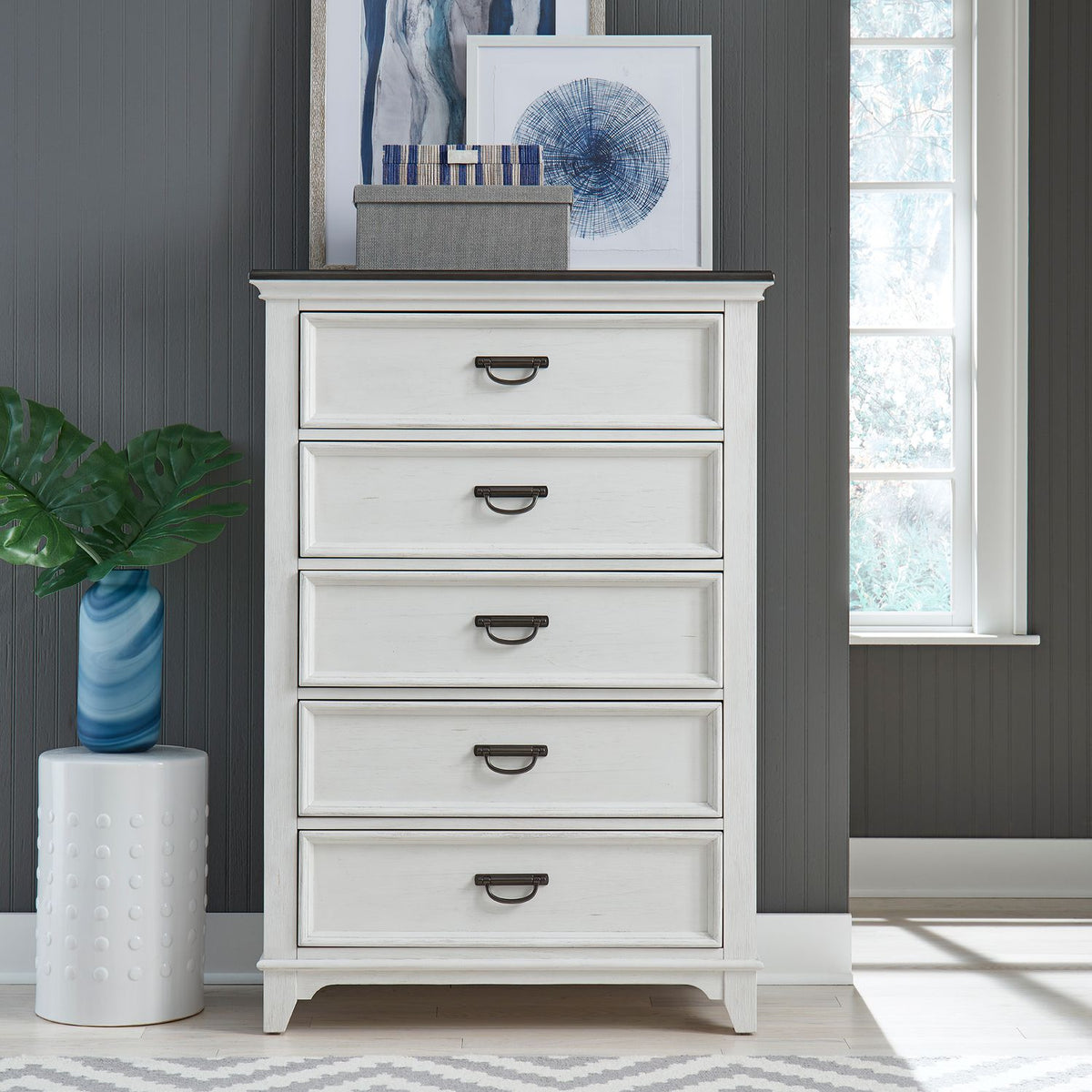 417-BR40 - 5 Drawer Chest - Liberty Furniture