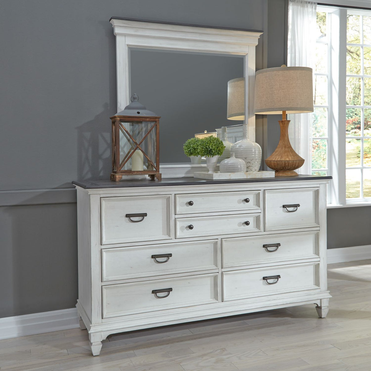 417-BR52 - Crown Mirror - Liberty Furniture