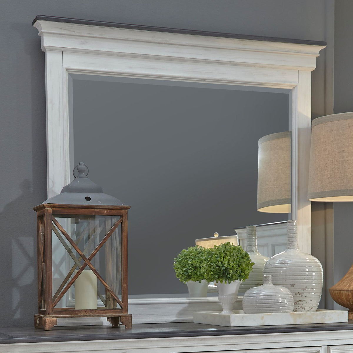 417-BR52 - Crown Mirror - Liberty Furniture