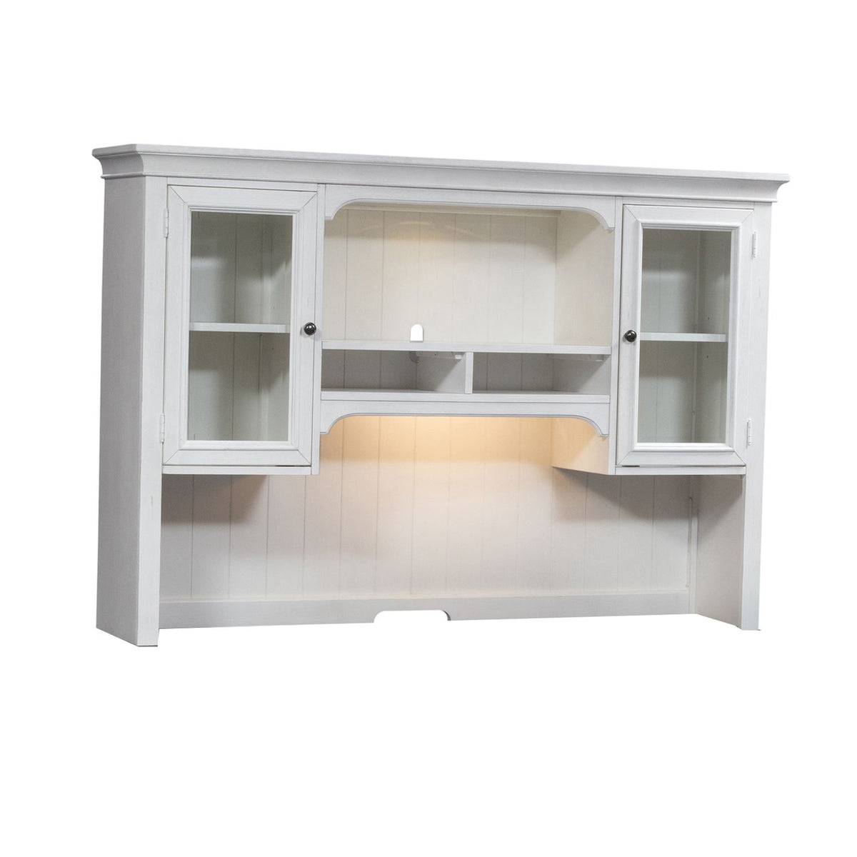 417-HO132 - Jr. Executive Credenza Hutch - Liberty Furniture