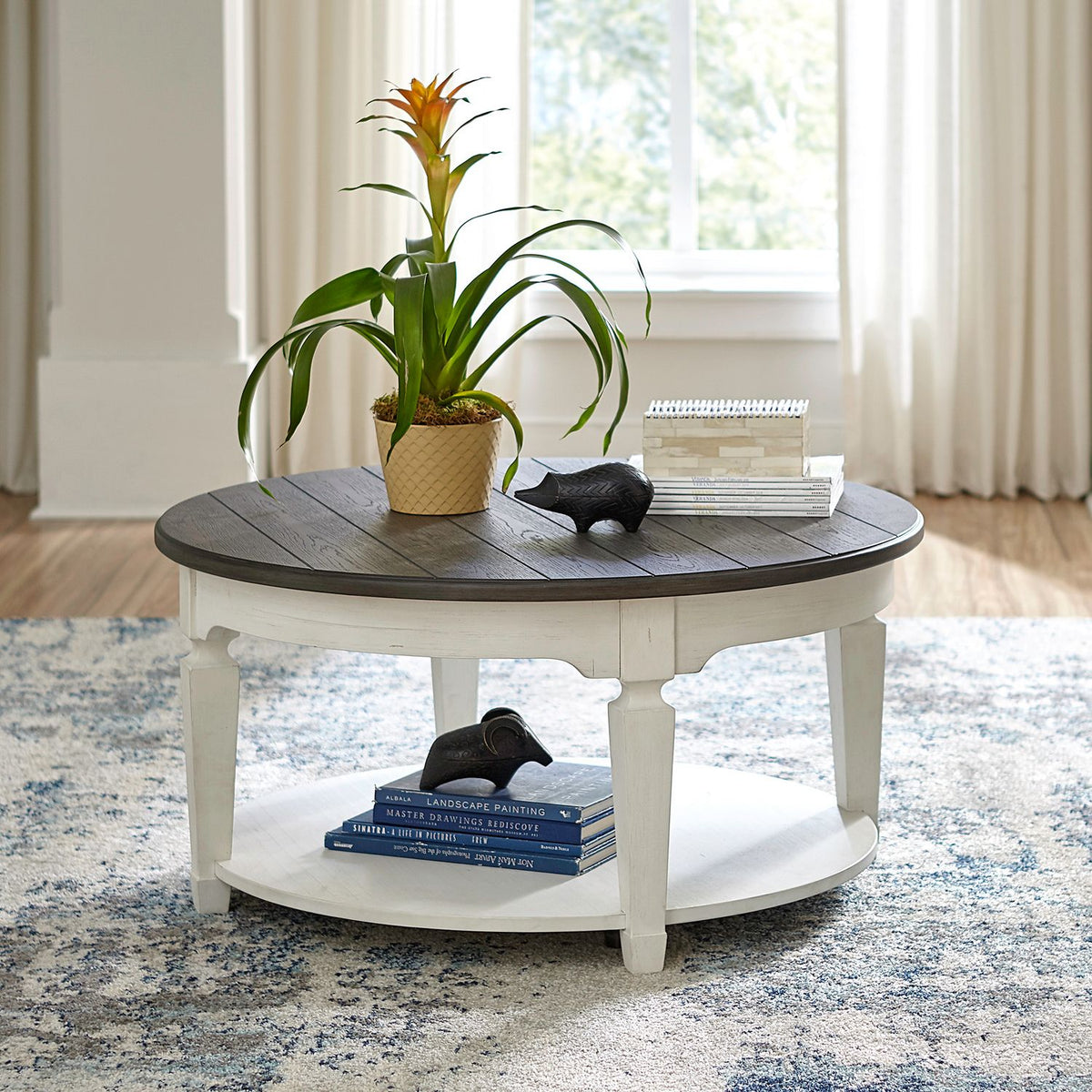 417-OT1011 - Round Cocktail Table - Liberty Furniture