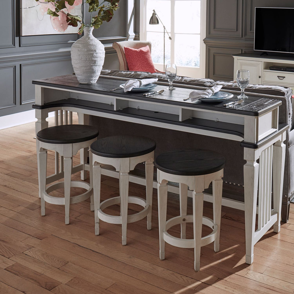 417-OT9000 - Console Stool - Liberty Furniture