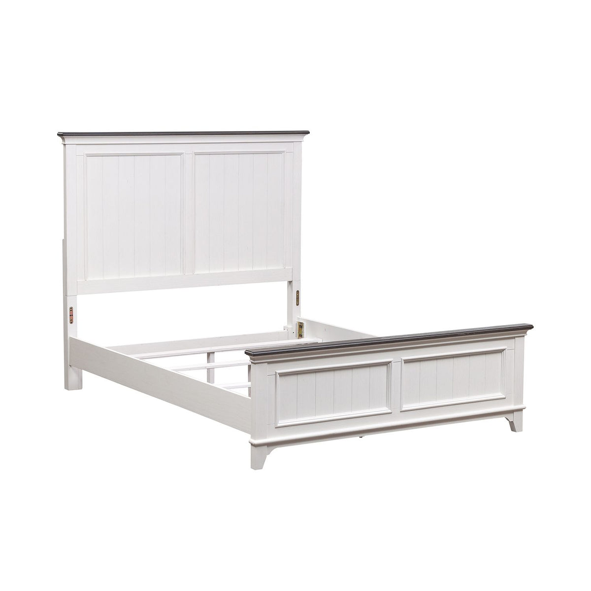 417-YBR-TPBDM - Twin Panel Bed, Dresser & Mirror - Liberty Furniture
