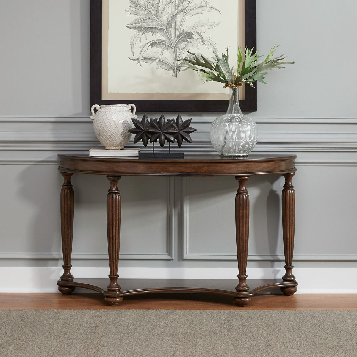418-OT1030 - Demilune Sofa Table - Liberty Furniture