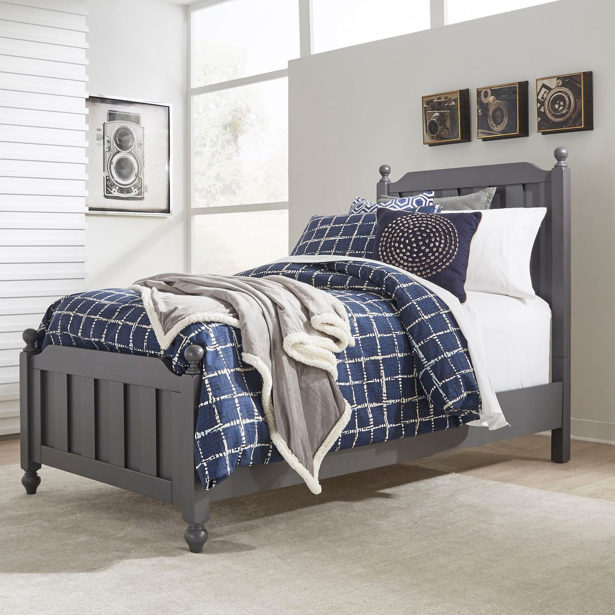 423-YBR-TPB - Twin Panel Bed - Liberty Furniture