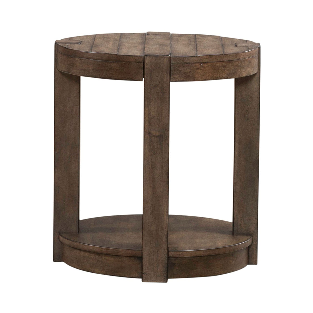 449-OT1022 - Round Chairside Table - Liberty Furniture