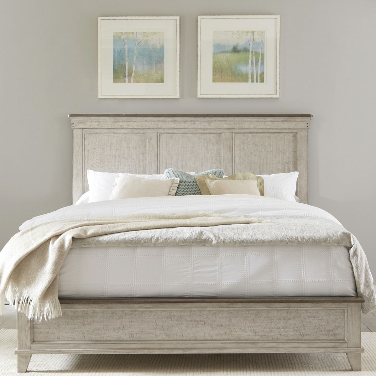 457-BR-QPB - Queen Panel Bed - Liberty Furniture