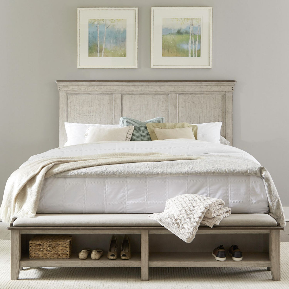 457-BR-QSB - Queen Storage Bed - Liberty Furniture
