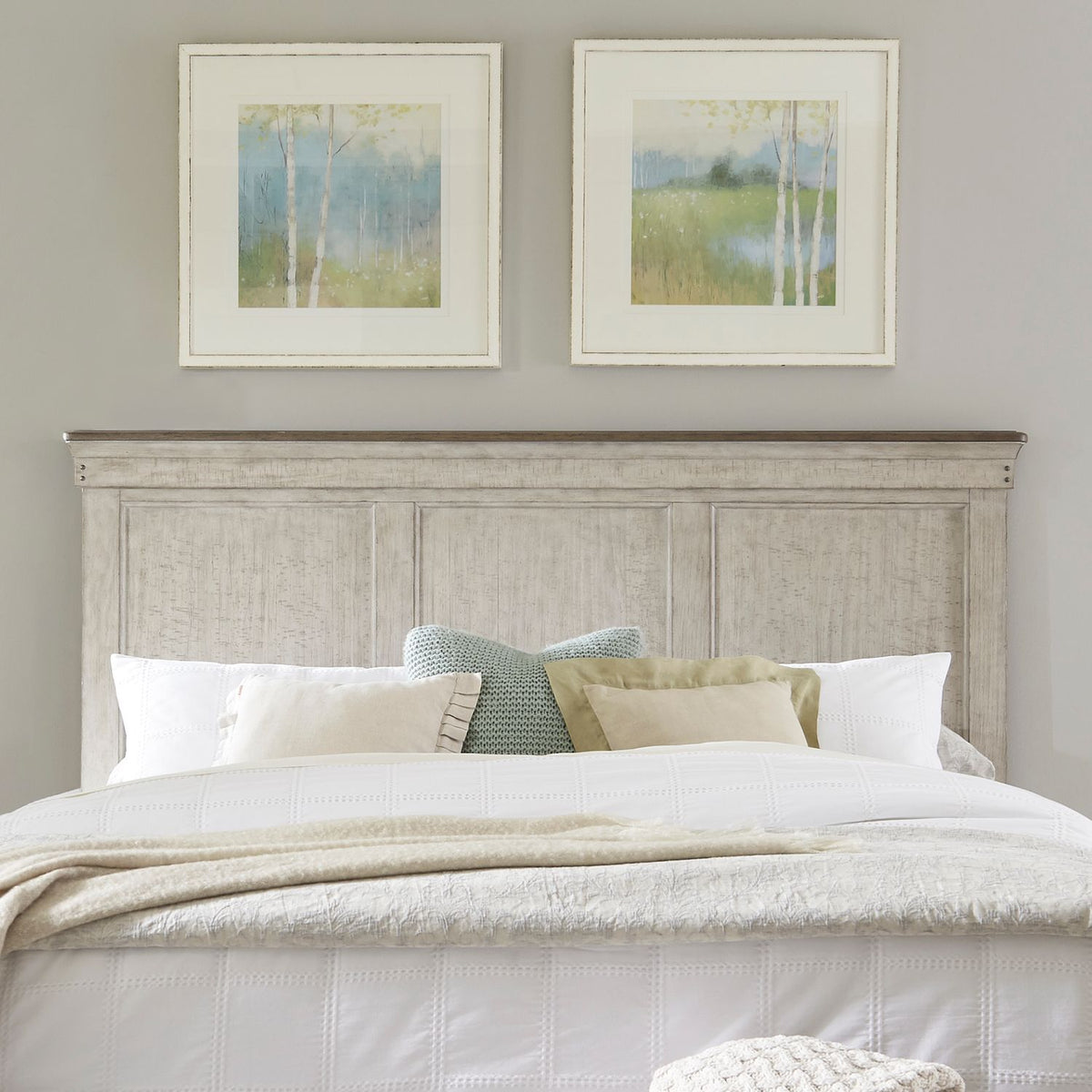 457-BR15 - King Panel Headboard - Liberty Furniture
