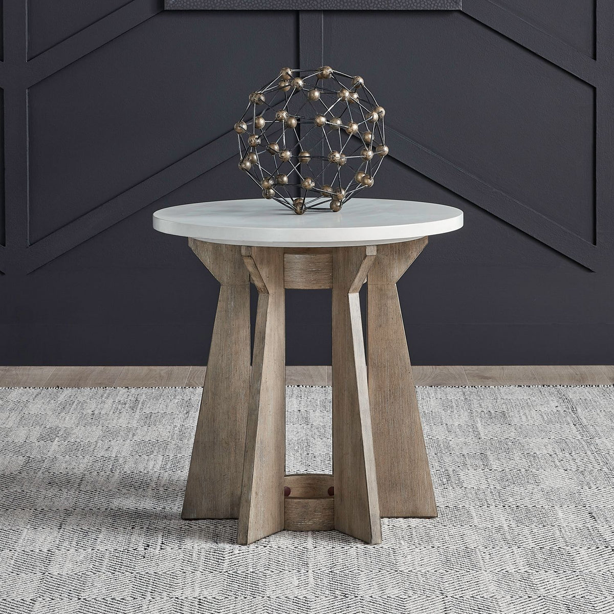 465-OT1021 - Round End Table - Liberty Furniture