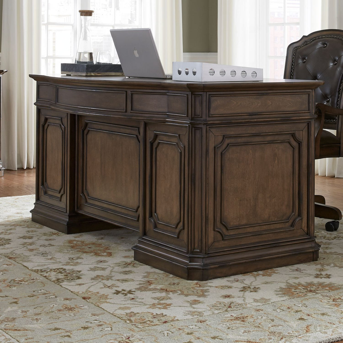 487-HO105T - Jr. Executive Desk Top - Liberty Furniture