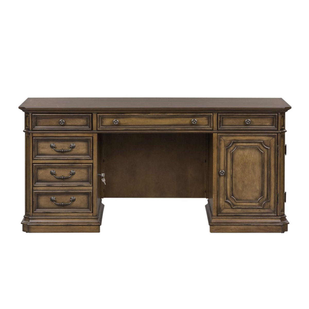 487-HO120B - Jr. Executive Credenza Base - Liberty Furniture