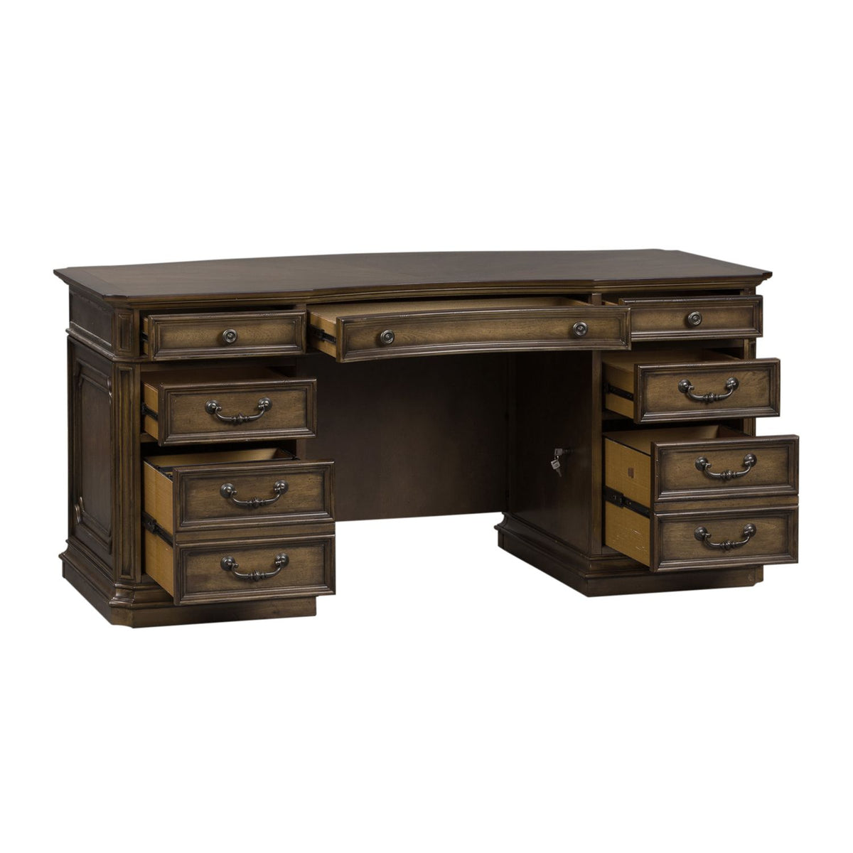 487-HOJ-5JES - 5 Piece Jr Executive set - Liberty Furniture