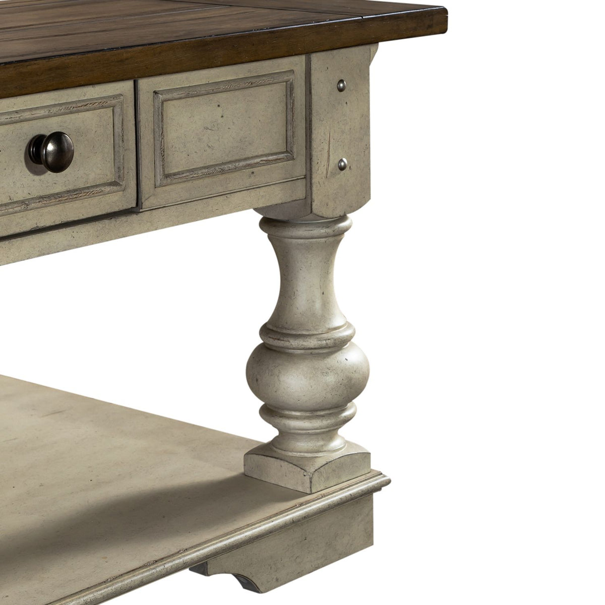 498-OT1012 - Drawer Square Cocktail Table - Liberty Furniture