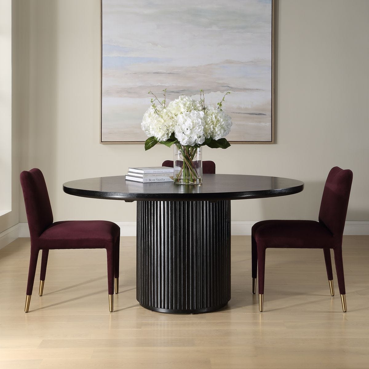 Hersch Dining Table, 2 Cartons