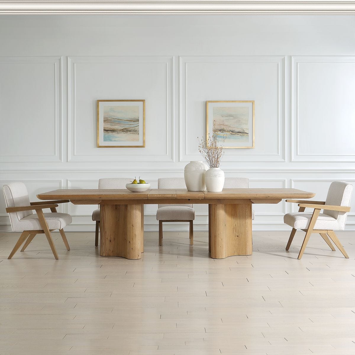 Cecelia Dining Table, 2 Cartons