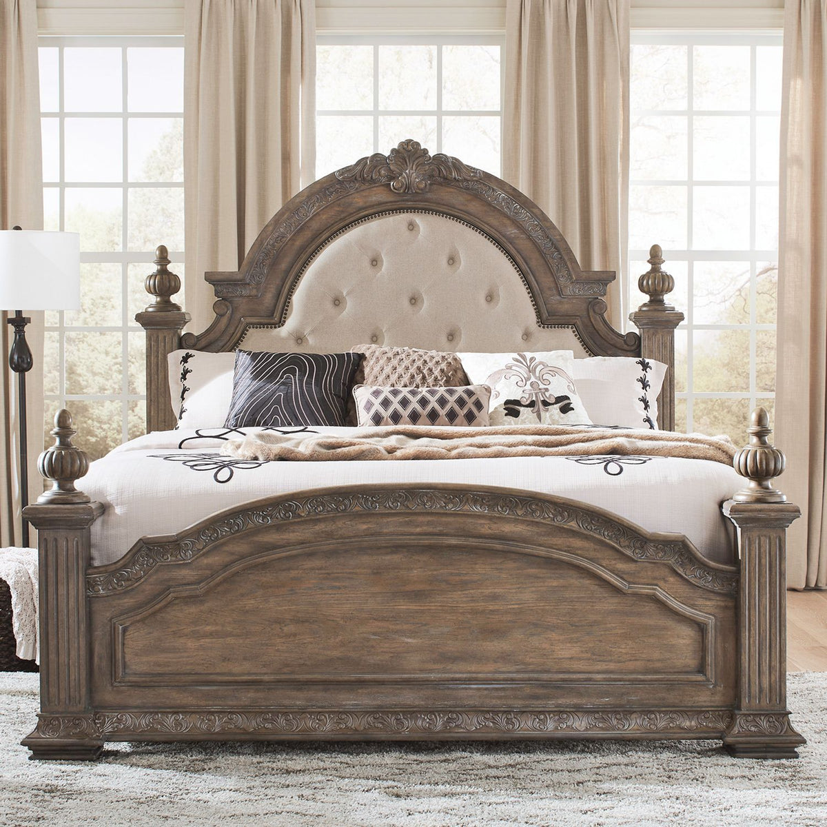 502-BR-QPS - Queen Poster Bed - Liberty Furniture