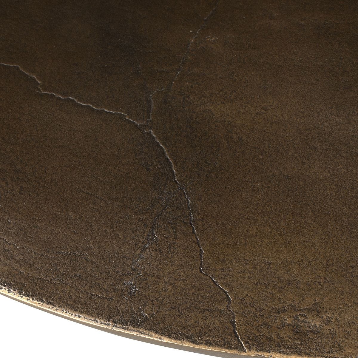 Madrone Indoor-Outdoor Dining Table, Golden Dark Bronze