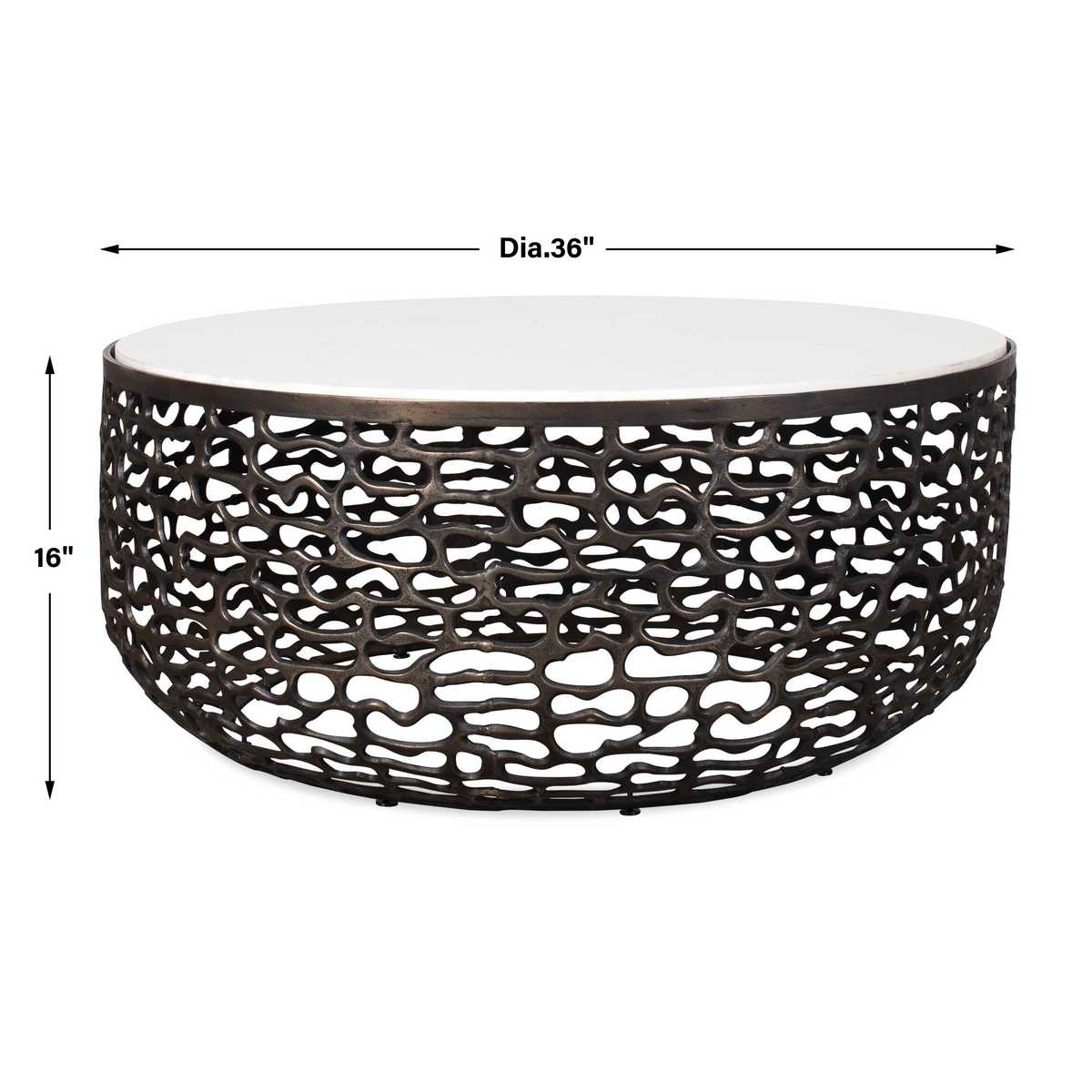 Sabena Indoor-Outdoor Coffee Table, 2 Cartons