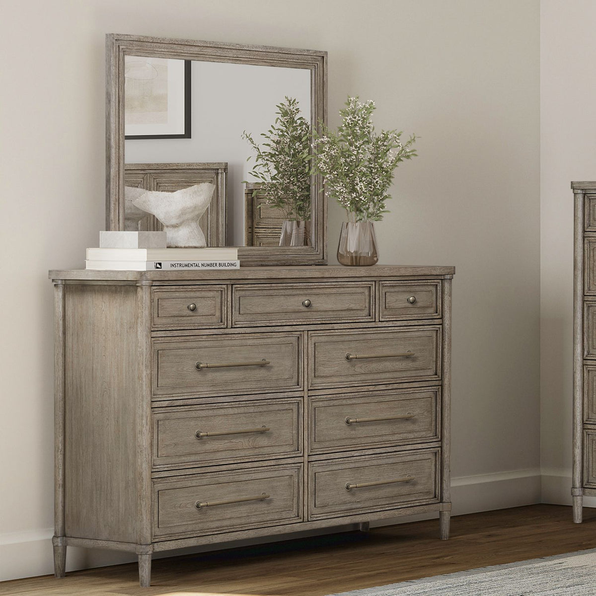 508-BR-DM - Dresser & Mirror - Liberty Furniture