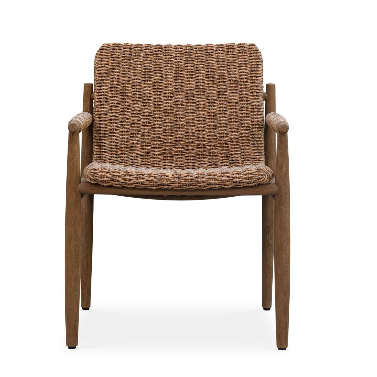 Sumba Outdoor Dining Chair, Golden Flax