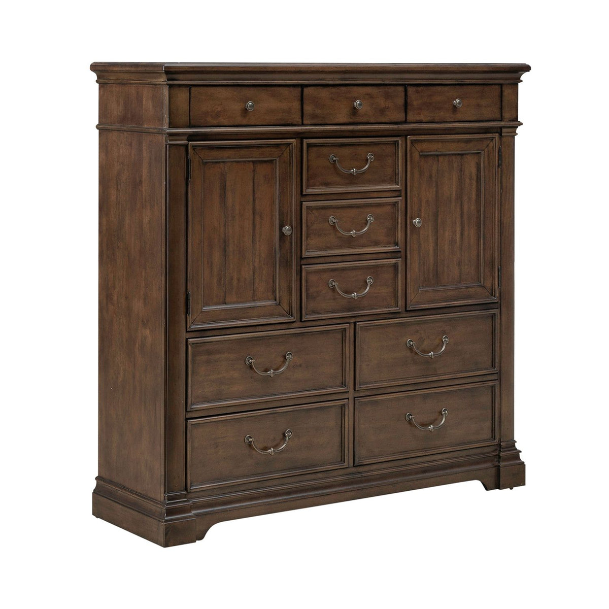 512-BR42 - 2 Door 10 Drawer Chest - Liberty Furniture