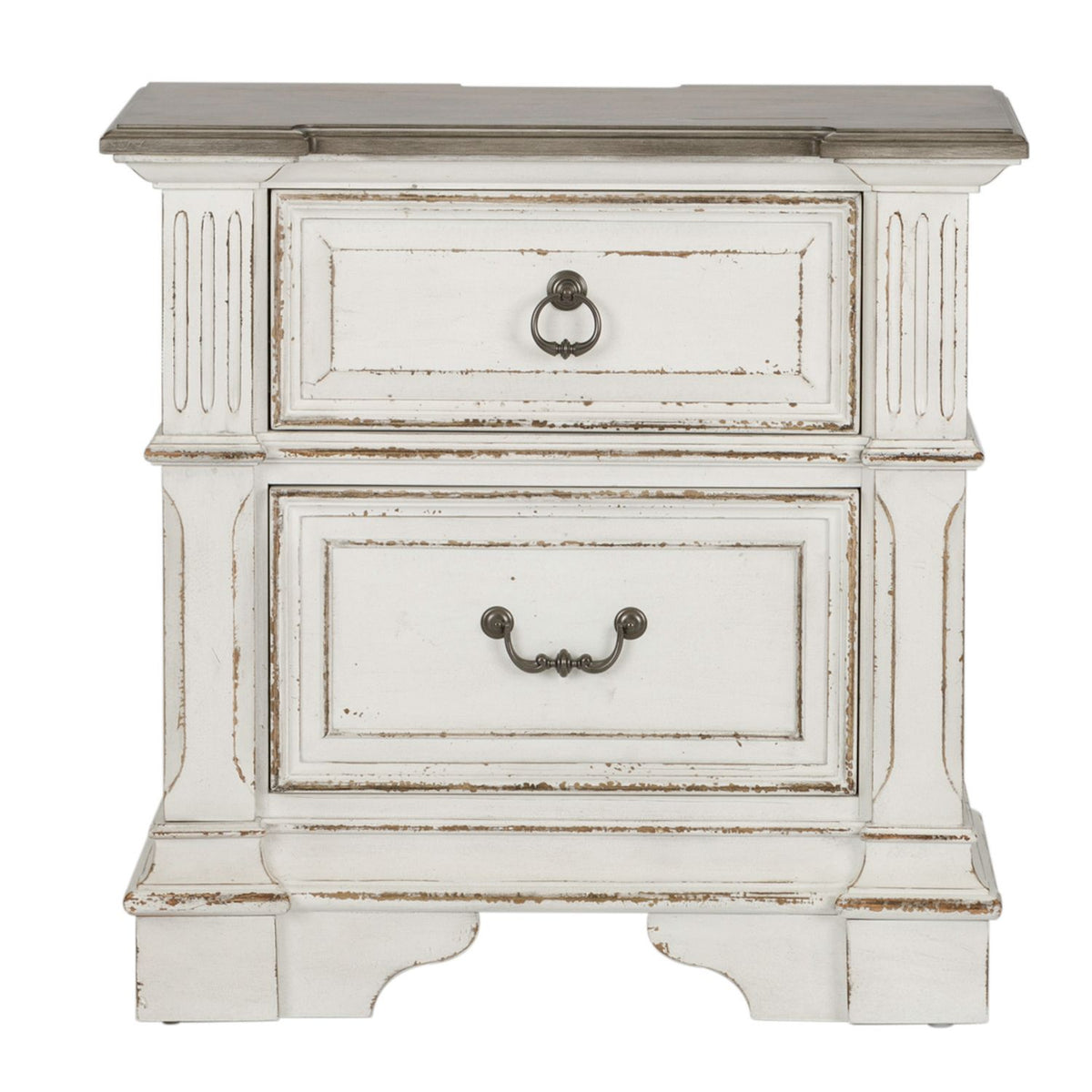 520-BR-CSLDMCN - King California Sleigh Bed, Dresser & Mirror, Chest, Night Stand - Liberty Furniture