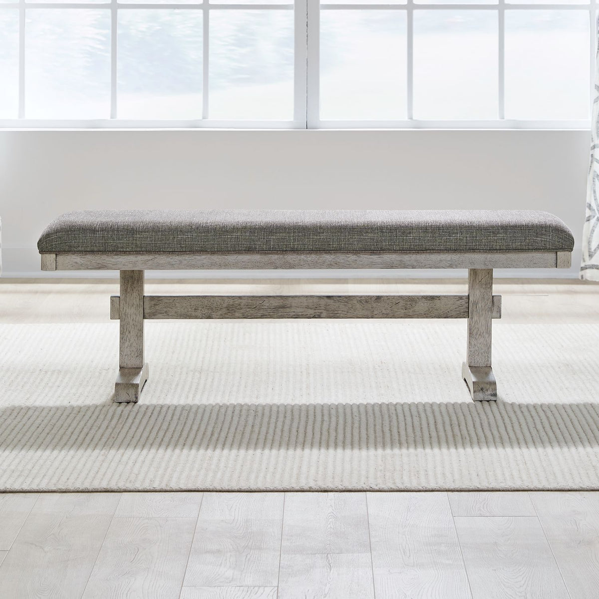 528-C9001B - Uph Dining Bench (RTA) - Liberty Furniture